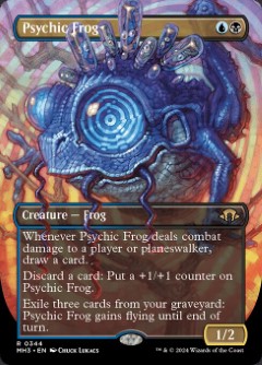 Psychic Frog Modern Horizons 3 Bordless Frame Break
